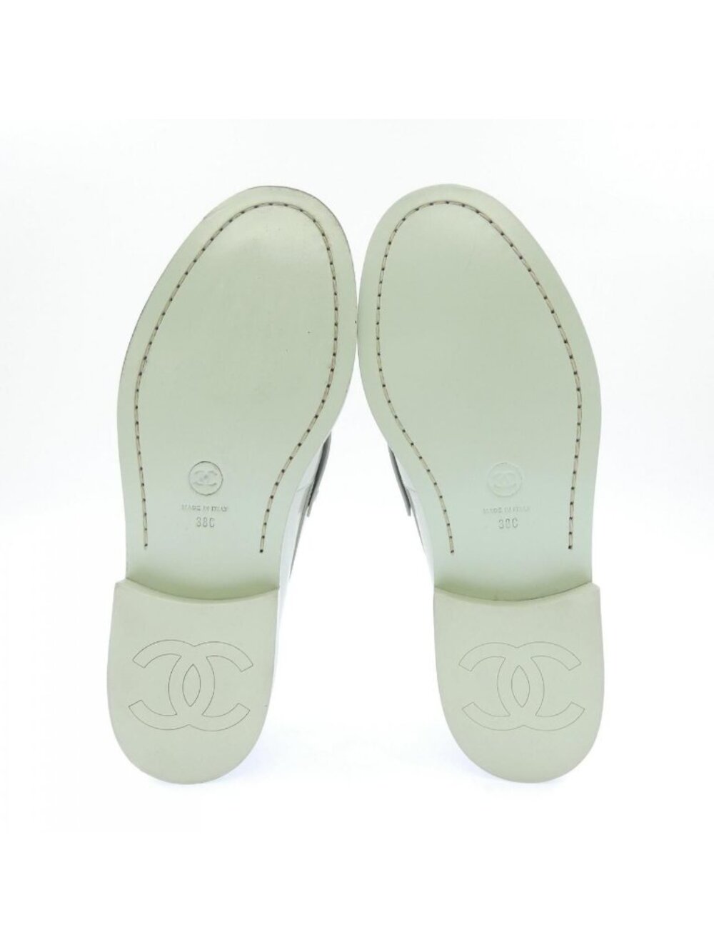 Chanel Shoes Sneakers Green - Picture 4 of 6